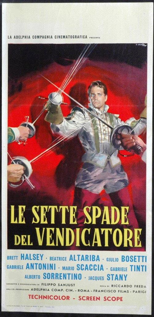 The Seventh Sword 1962 official movie poster