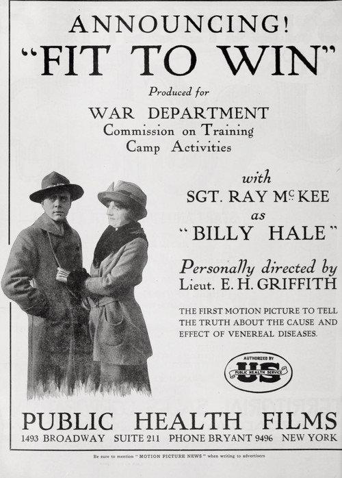 Fit to Win 1919 official movie poster