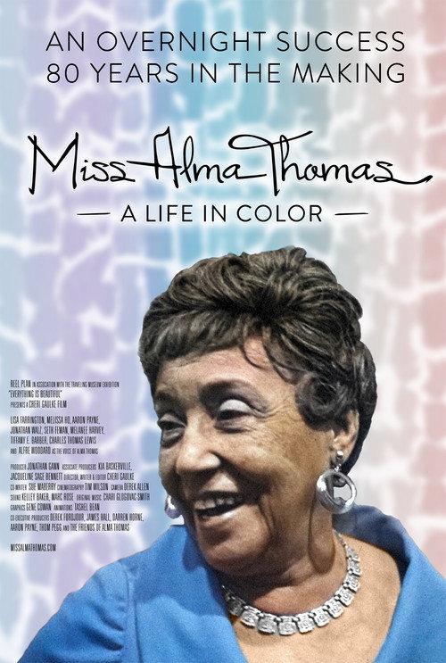 Miss Alma Thomas: A Life in Color 2021 official movie poster