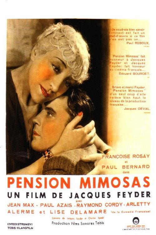 Pension Mimosas 1935 official movie poster