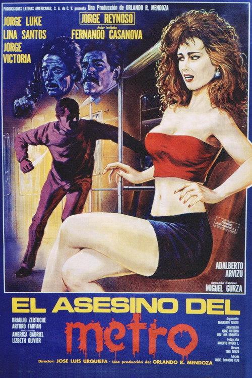 The Subway Killer 1991 official movie poster