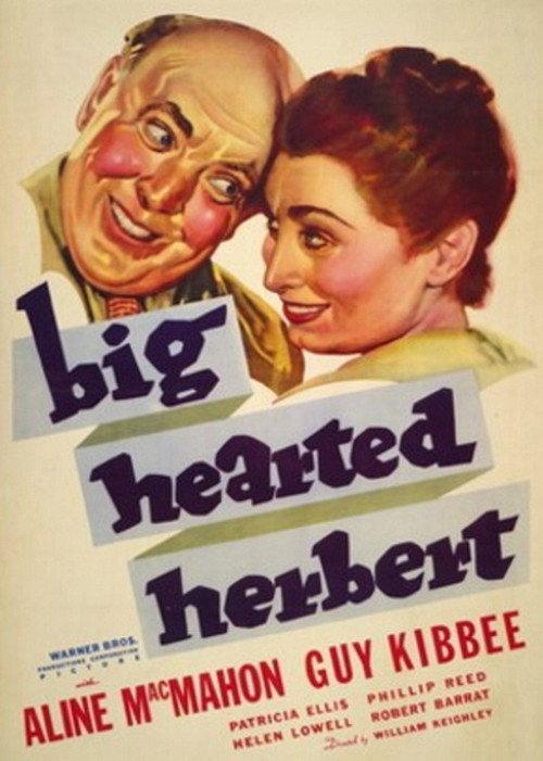 Big Hearted Herbert 1934 official movie poster