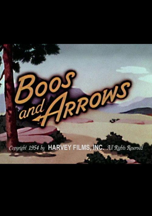 Boos and Arrows 1954 official movie poster