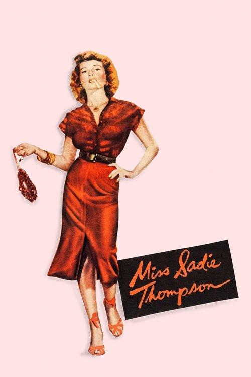 Miss Sadie Thompson 1953 official movie poster