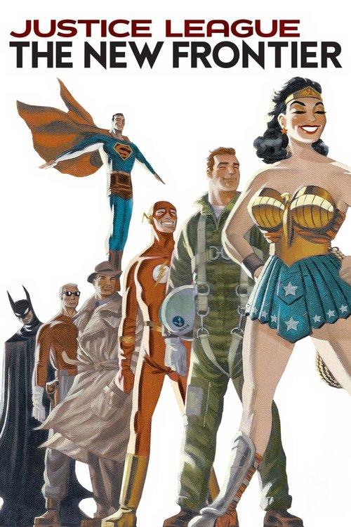 Justice League: The New Frontier 2008 official movie poster