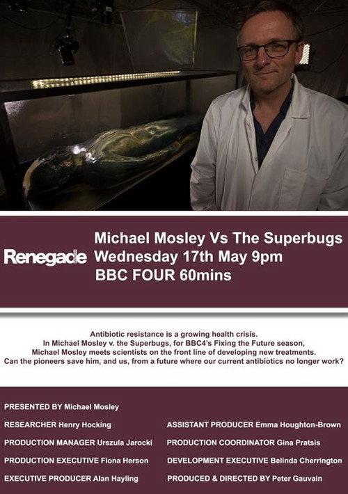 Michael Mosley vs The Superbugs 2017 official movie poster