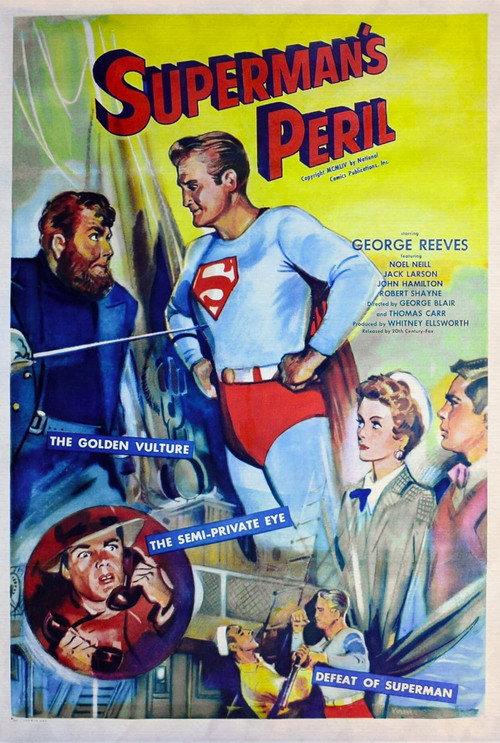 Superman's Peril 1954 official movie poster