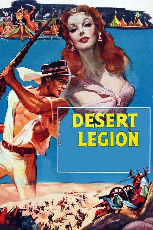 Desert Legion 1953 official movie poster