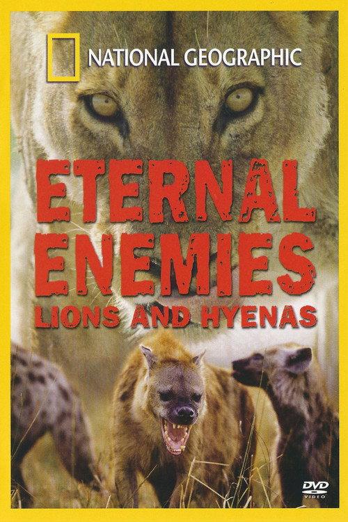Eternal Enemies: Lions and Hyenas 1992 official movie poster