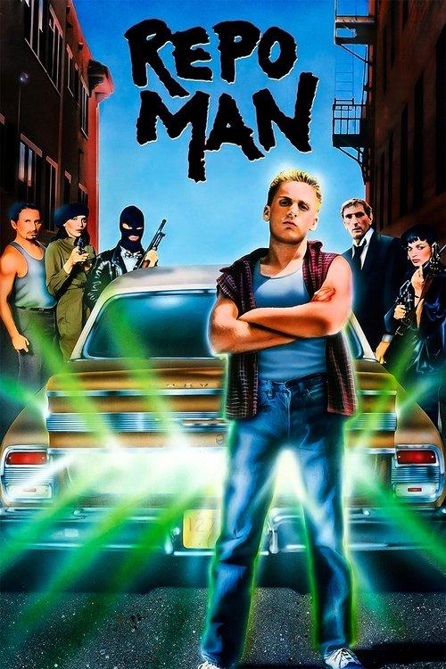 Repo Man 1984 official movie poster