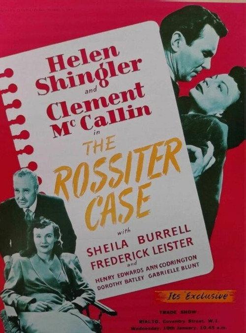 The Rossiter Case 1951 official movie poster