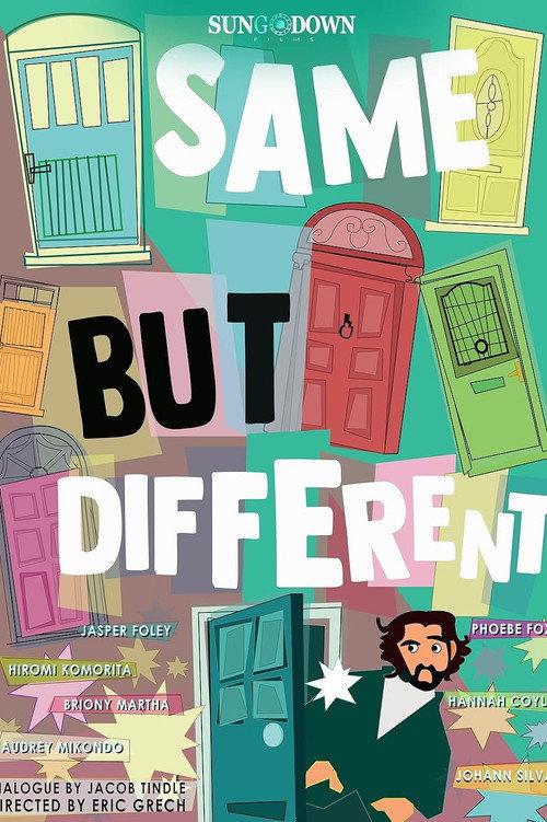 Same but different 2023 official movie poster