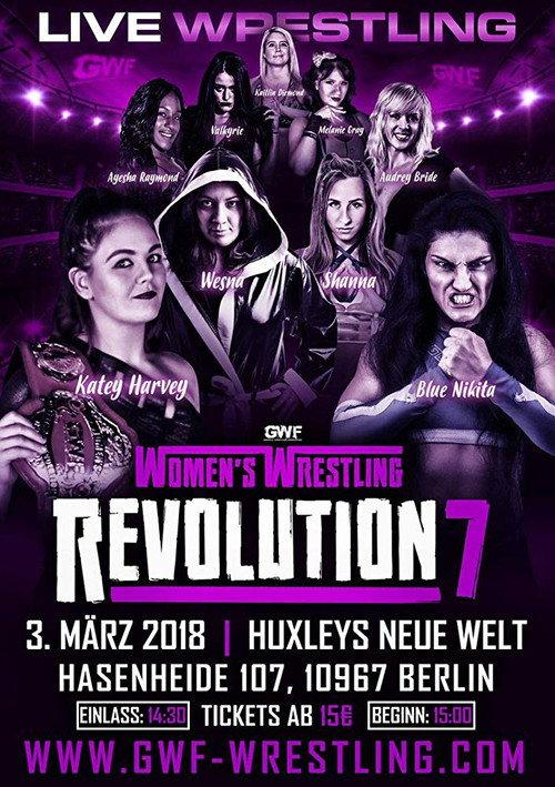 GWF Women's Wrestling Revolution 7 2018 official movie poster