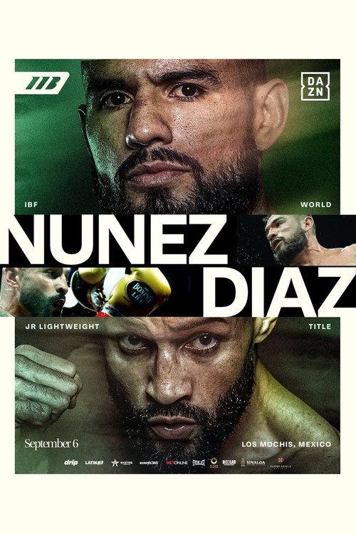 Eduardo Nunez vs. Christopher Diaz 2025 official movie poster