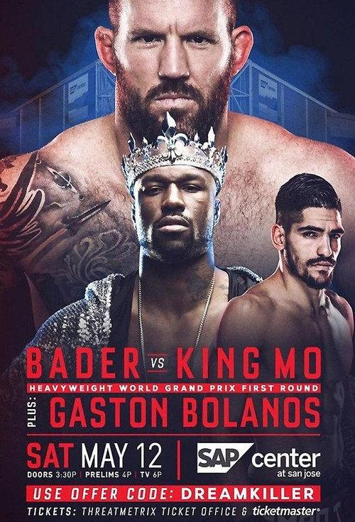 Bellator 199: Bader vs. King Mo 2018 official movie poster