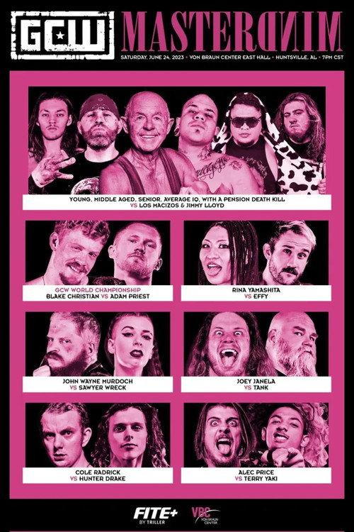 GCW Mastermind 2023 official movie poster
