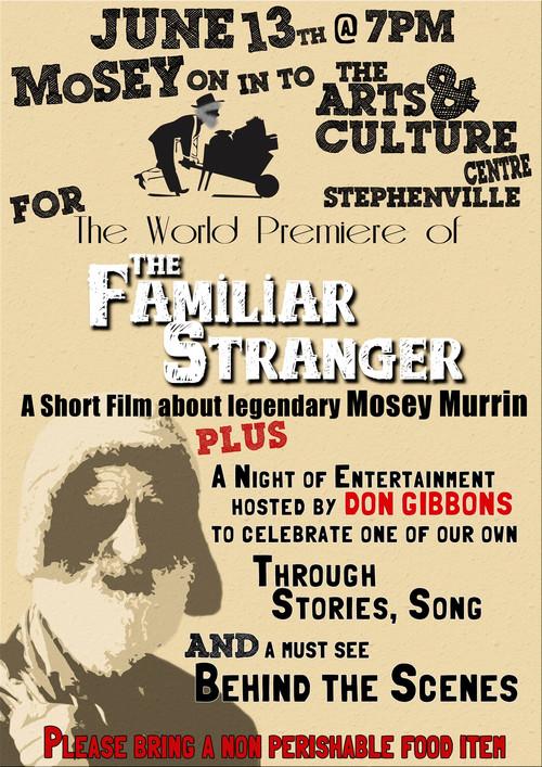 The Familiar Stranger 2014 official movie poster