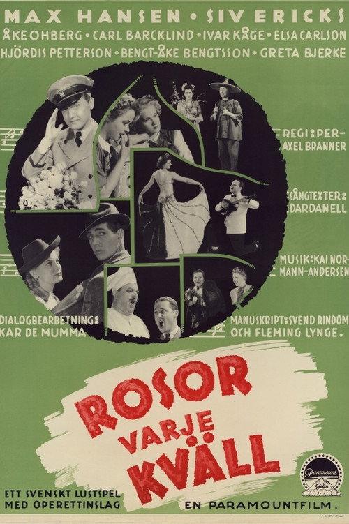 Roses Every Night 1939 official movie poster