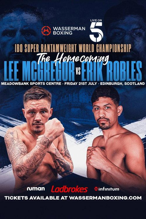 Lee McGregor vs. Erik Robles 2023 official movie poster