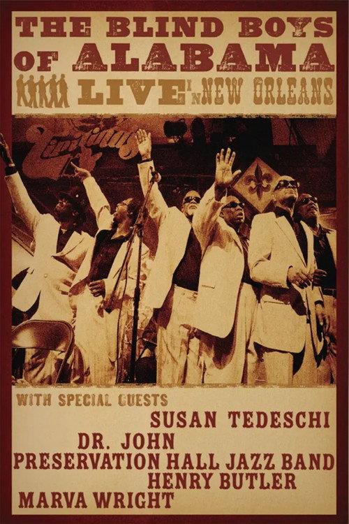 The Blind Boys of Alabama - Live in New Orleans 2009 official movie poster