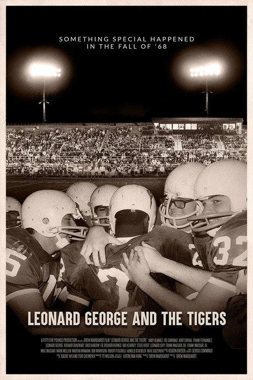 Leonard George and the Tigers 2022 official movie poster