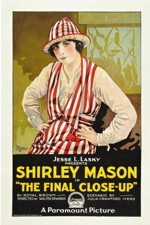 The Final Close-Up 1919 official movie poster