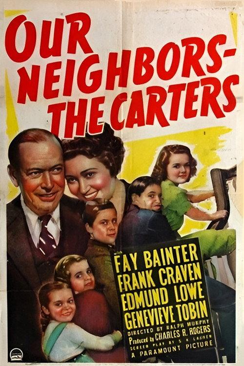 Our Neighbors - The Carters 1939 official movie poster
