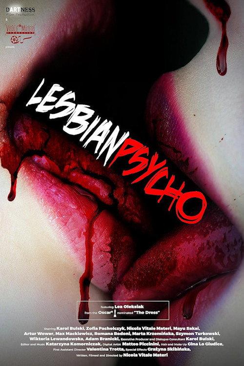 Lesbian Psycho 2024 official movie poster
