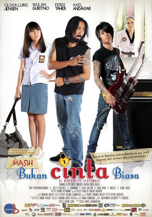Masih Bukan Cinta Biasa 2011 official movie poster