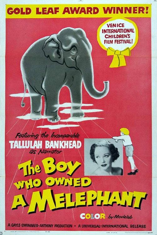 The Boy Who Owned a Melephant 1959 official movie poster