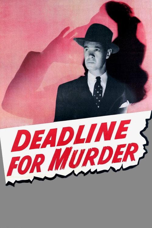 Deadline for Murder 1946 official movie poster