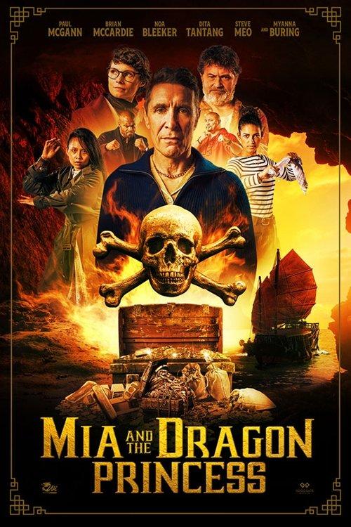 Mia and the Dragon Princess 2023 official movie poster
