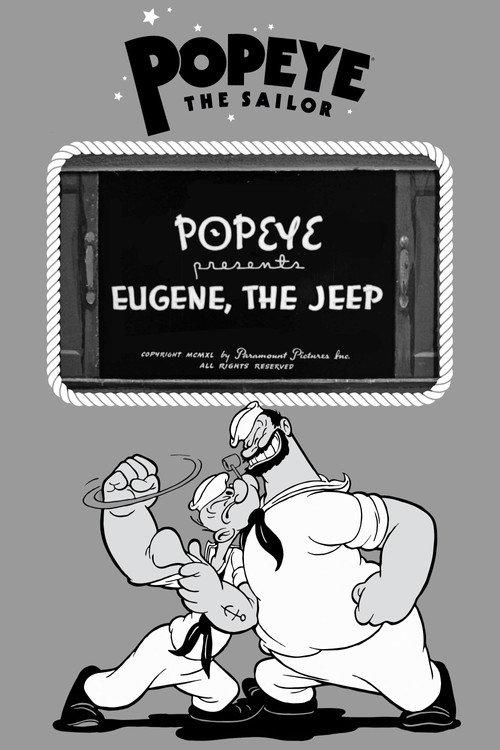 Popeye Presents Eugene, the Jeep 1940 official movie poster