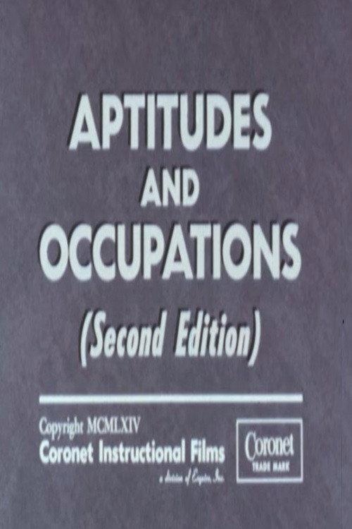 Aptitudes and Occupations (Second Edition) 1964 official movie poster