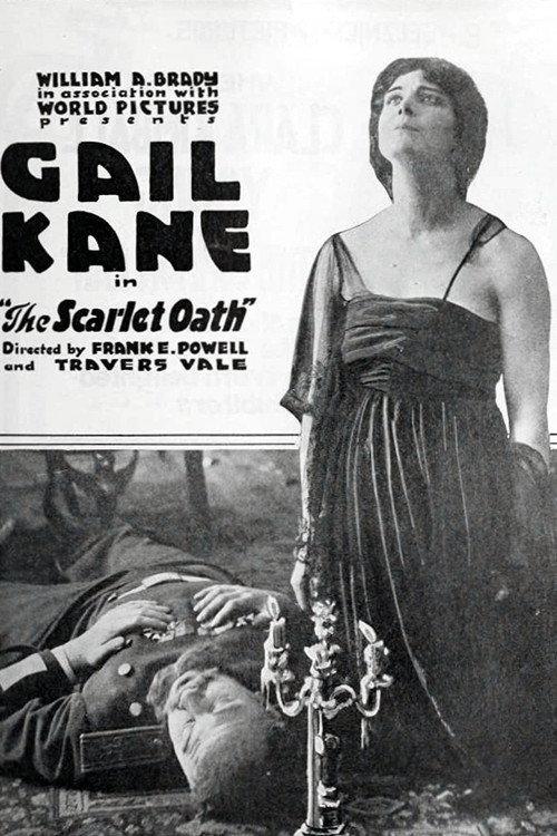 The Scarlet Oath 1916 official movie poster