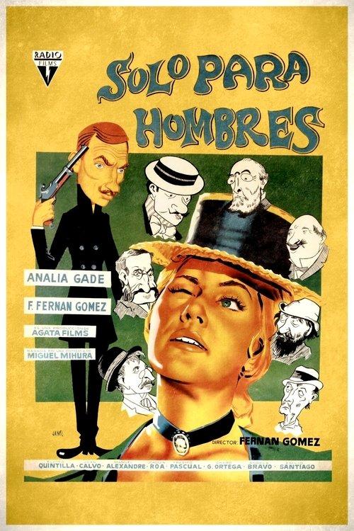 For Men Only 1960 official movie poster