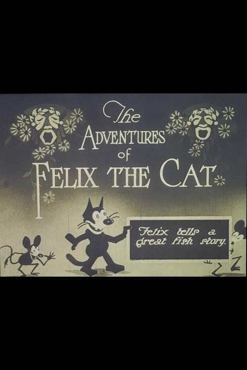 Felix Tells A Great Fish Story 1920 official movie poster