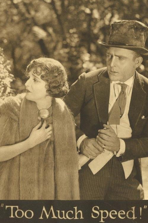 Too Much Speed 1921 official movie poster