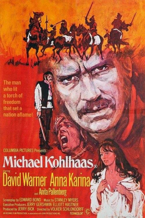 Michael Kohlhaas - The Rebel 1969 official movie poster