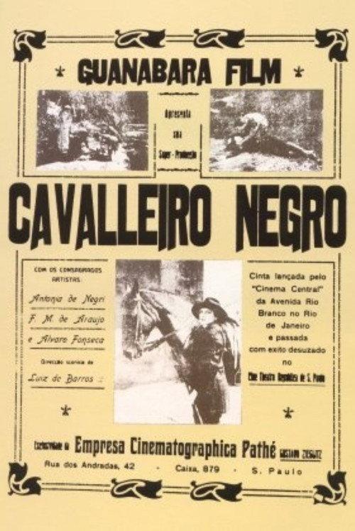 O Cavaleiro Negro 1923 official movie poster