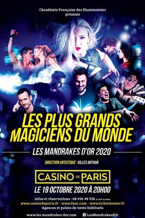 Les plus grands magiciens du monde - Les Mandrakes d'or 2020 2020 official movie poster