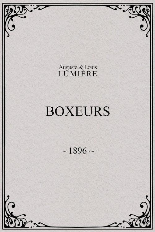 Boxeurs 1896 official movie poster