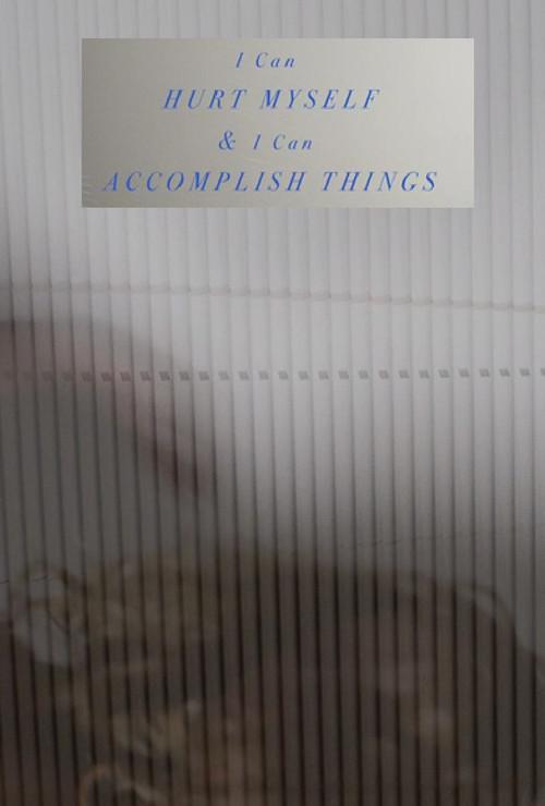 I Can Hurt Myself & I Can Accomplish Things 2016 official movie poster