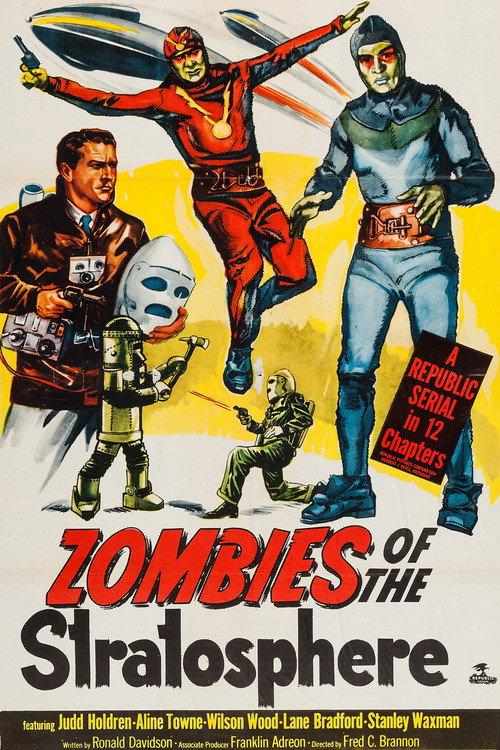 Zombies of the Stratosphere 1952 official movie poster