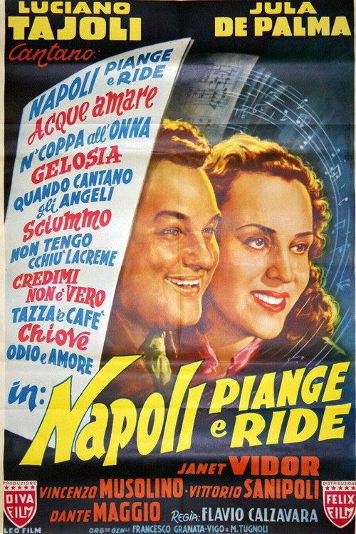 Napoli piange e ride 1954 official movie poster