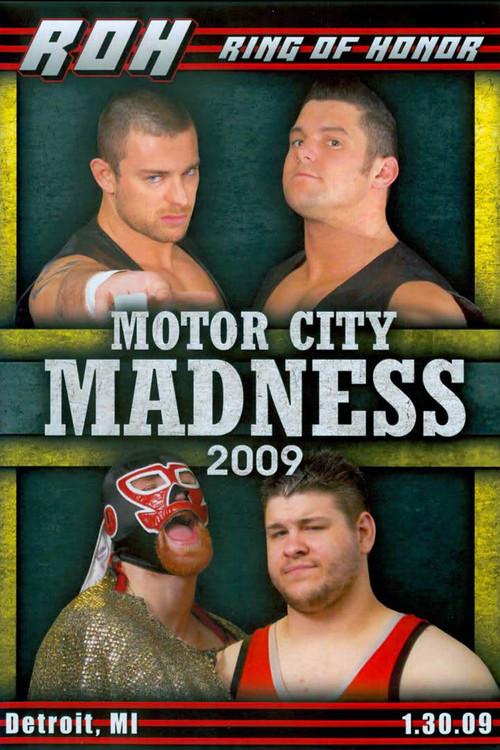 ROH: Motor City Madness 2009 2009 official movie poster