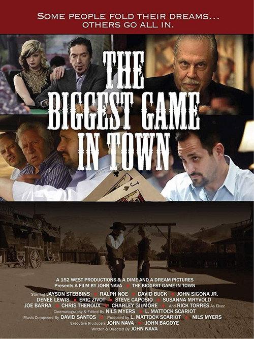 The Biggest Game In Town 2016 official movie poster