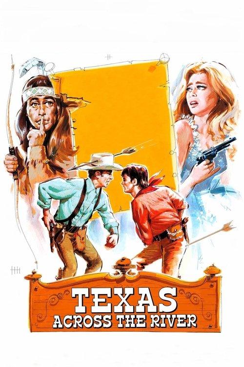 Texas Across the River 1966 official movie poster