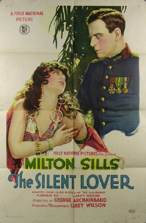 The Silent Lover 1926 official movie poster