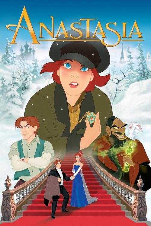 Anastasia 1997 official movie poster